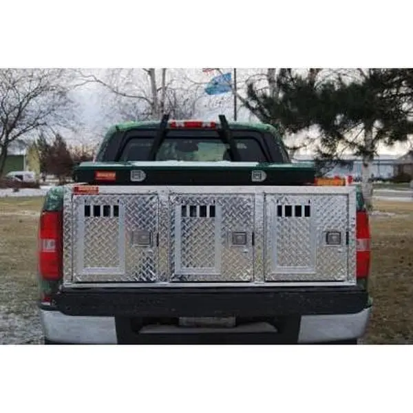 Owens Products 55029 Hunter Series Triple Compartment Dog Box without Storage