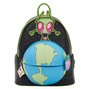 Loungefly Nickelodeon Invader Zim Glow Mini Backpack