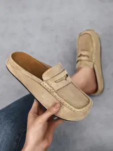 Unisex Fashionable Mule Shoes, New Slip-On Sandals, Wedge Shoes, Comfortable Breathable Textile Upper Mules, Casual All-Season Wear