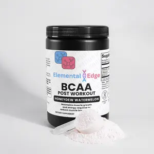 Elemental Edge BCAA Post Workout Honeydew Watermelon 0.64lb Muscle Recovery Hydration Endurance Boost Dietary Supplement