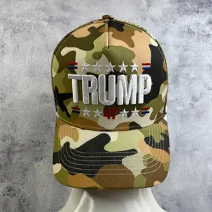 Trumm.p 47 Trucker Hat - Donal Trumm.p Camouflage embroidery Hat - Gift for Men And Women - Birthday gift