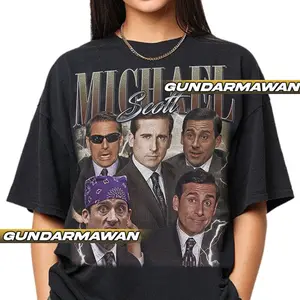Limited Michael Scott Vintage T-Shirt, Gift For Woman and Man Unisex T-Shirt | Timnas