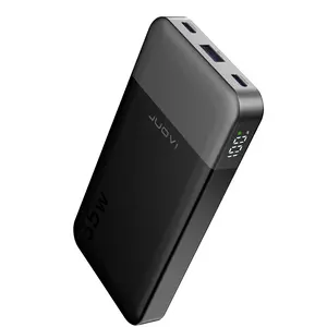 Portable Power Bank, 35W Fast Charging with PD 3.0 + QC 3.0 Technology, 2 Type-C Input and Output,1 USB-A Output, 10000mAh Battery Pack Compatible