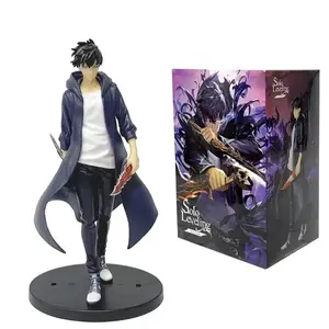 Solo Leveling Shadow King Figure Sung Jinwoo Cheng Xiaoyu Handheld Model Desktop Ornament Anime Collection Model Gift