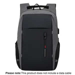 Men's anti-theft laptop backpack, travel large capacity business bag shoulder bag