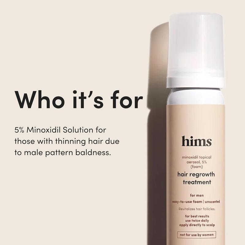 Hims Minoxidil 5% Serum + Minoxidil 5% Foam Bundle