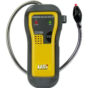UEI Combustible Gas Leak Detector, Adjustable Alert, Handheld Form
