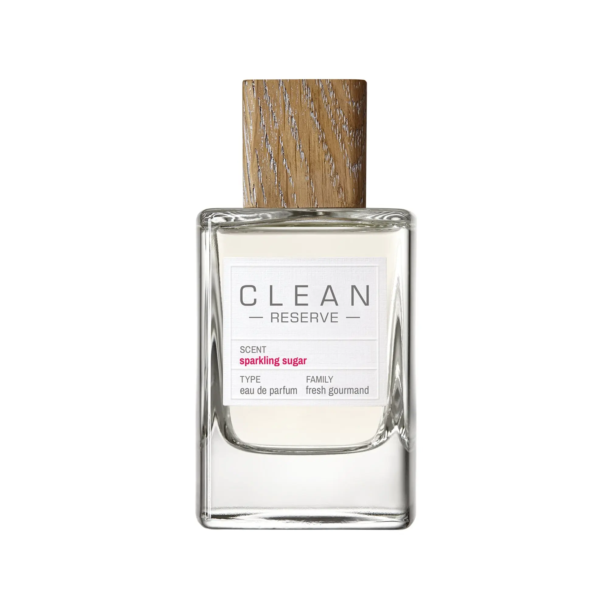 Sparkling Sugar Eau de Parfum | CLEAN RESERVE Perfume | Fresh Gourmand Fragrance | Fun and Flirty Perfume | Layering Perfume | Cassis Berries, Peach Nectar, Tonka Bean and Musk Scent | Cruelty Free Perfume