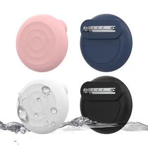 This Is a Silicone Protective Case for Airtag, Designed in a Stylish Wave Shape, Suitable for Apple GPS Trackers, And Can Be Used As a Fashionable Brooch for Clothing, Luggage, And Pets