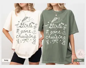 Girls Cruise Shirts, Bachelorette Cruise, Girls Gone Cruising, Girls Vacation Shirt, Vacation Cruise Trip Shirts, Girls Weekend Matching Tee