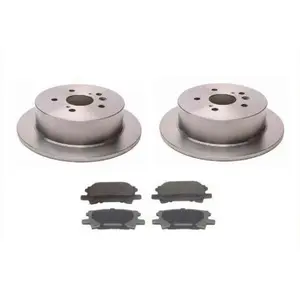 Rear Coated Brake Rotors & Ceramic Pads For Lexus RX400H 2006 2007 2008