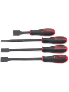 GearWrench 4-Piece Scraper Set, Durable Scrapers for Home Improvement, Building Supplies, Paint Projects, Scraper Set Scrapers
