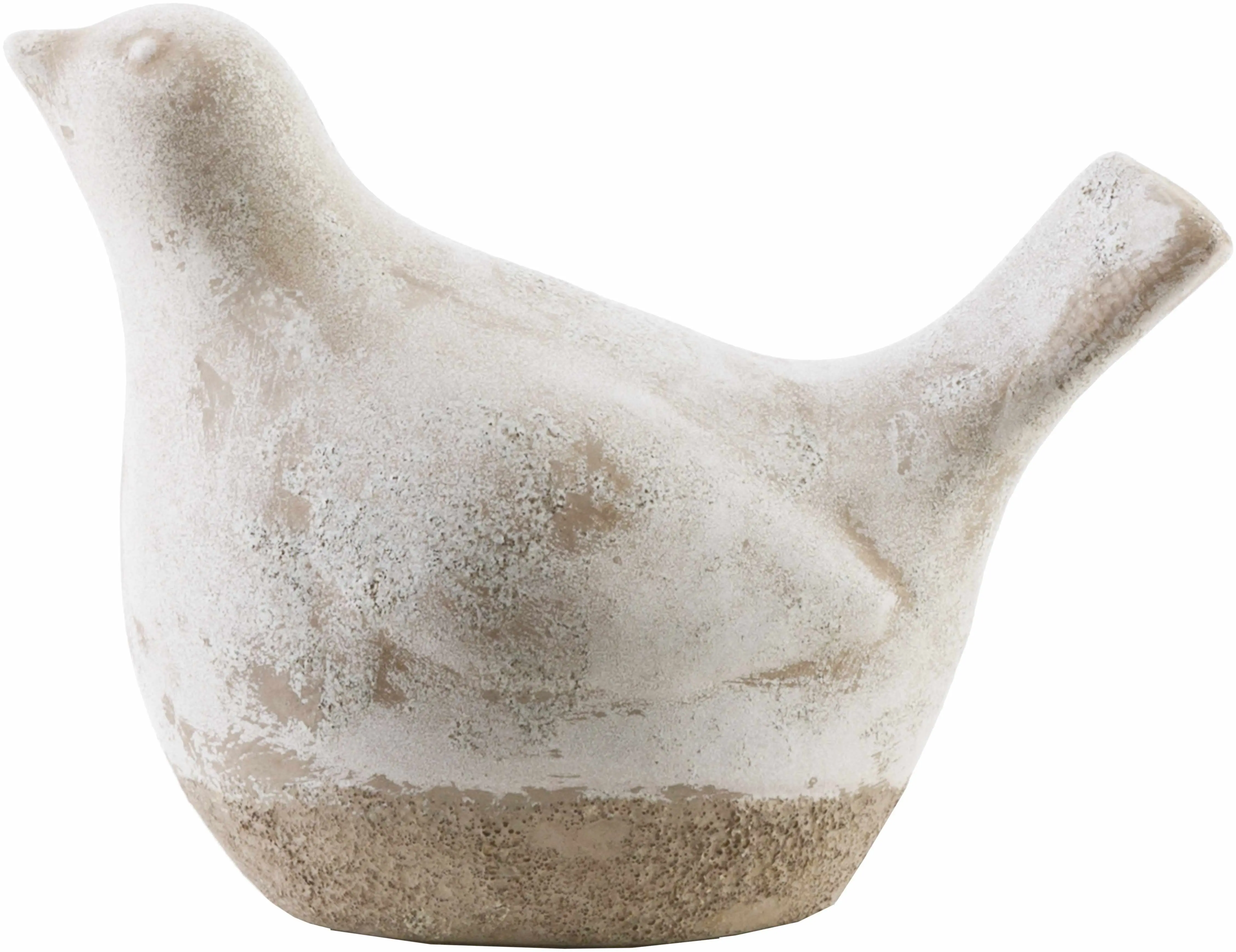 Albuccione Beige Rustic Bird Figurine Ornaments, Home Decor for Living Room Room Decorating House Decor Accents