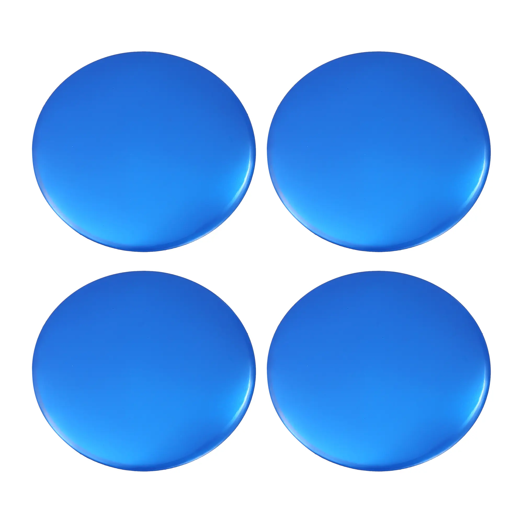 Car Universal Wheel Center Hub Caps Emblem Badge Decal Sticker - Pack of 4