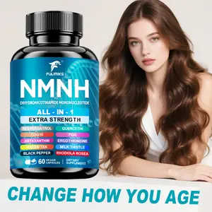 NMNH Supplement Capsules | NAD+, Vitality, Immune Support, Winter Travel Essentials, Coenzyme Q10, Resveratrol