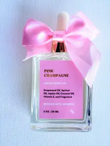 Amor Nourishing Body Oil 2 oz - Lightweight Fast-Absorbing Moisturizing Formula for Soft Glowing Skin with Long-Lasting Scent