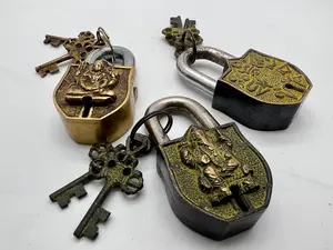 Heavy Duty Brass Locks, Equipped with Skeleton Keys Heavy Duty Brass Locks, Equipped with Skeleton Keys