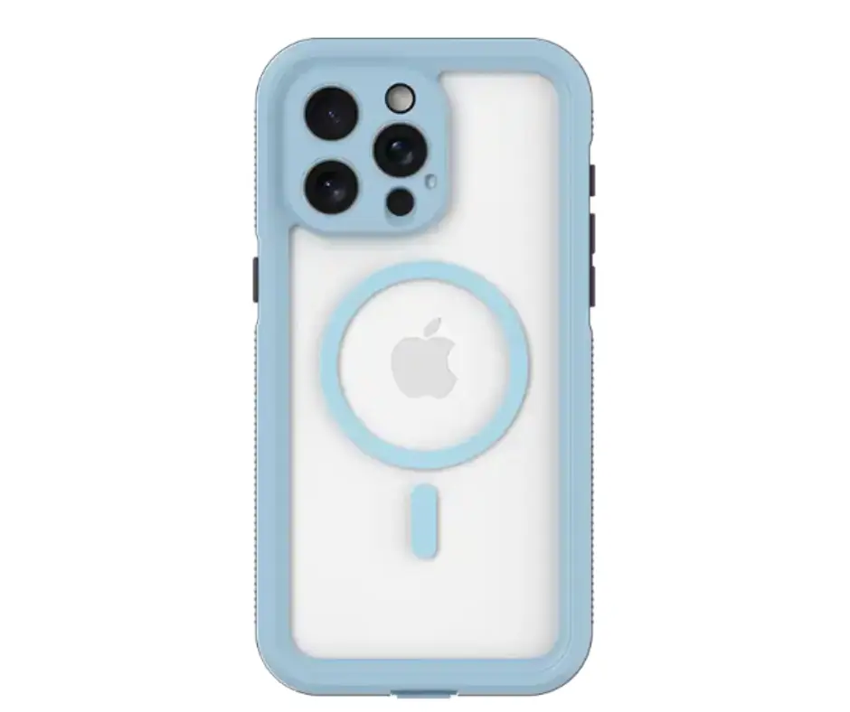 Body Glove Tidal Case for iPhone 15 Pro Max Waterproof with MagSafe Power Blue