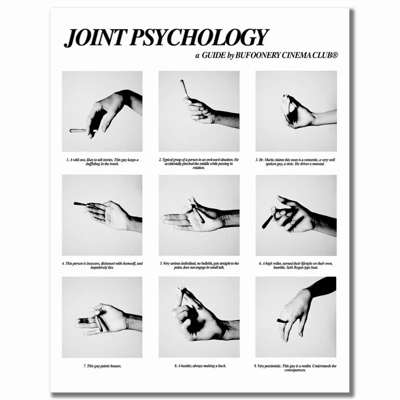 Joint Psychology Poster Vintage Wall Art