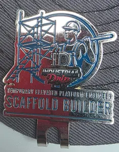 Scaffold Builder Hat Clip Scaffold Builder Hat Clip