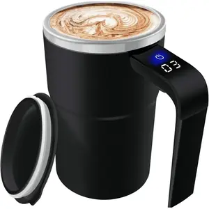 Portable Automatic Mixing Cup, USB Rechargeable Magnetic Self-Stirring Coffee Mug, Multifunctional Mixing Cup, Self Stirring Mug for Home Kitchen