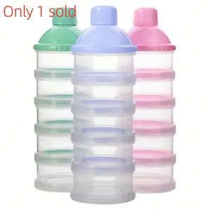5-Layer Milk Powder Storage Container, Portable Detachable Box, Snack Organizer, Baby Food Dispenser, Kitchen Essentials, Travel