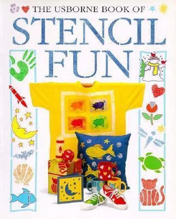 Used The Usborne Book of Stencil Fun - How to Make Series, by Ray Gibson, Paperback English Art Tutorial Book for Minimal Supervision, Shopping Lists & Simple Things to Make and Do (School & Educational Supplies)