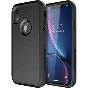 for  Xr Case [Shockproof] [Dropproof] [Dust-Proof],Heavy Duty Protection Phone Case Cover for   XR