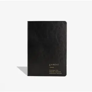 Gemini Zodiac Lined Journal