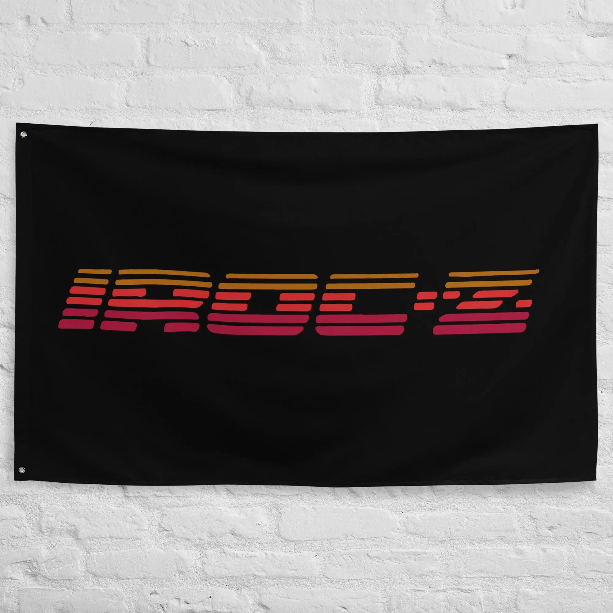 Retro Chevy Camaro IROC-Z Emblem Car Club Garage Office Man Cave Banner Flag 34.5" x 56"