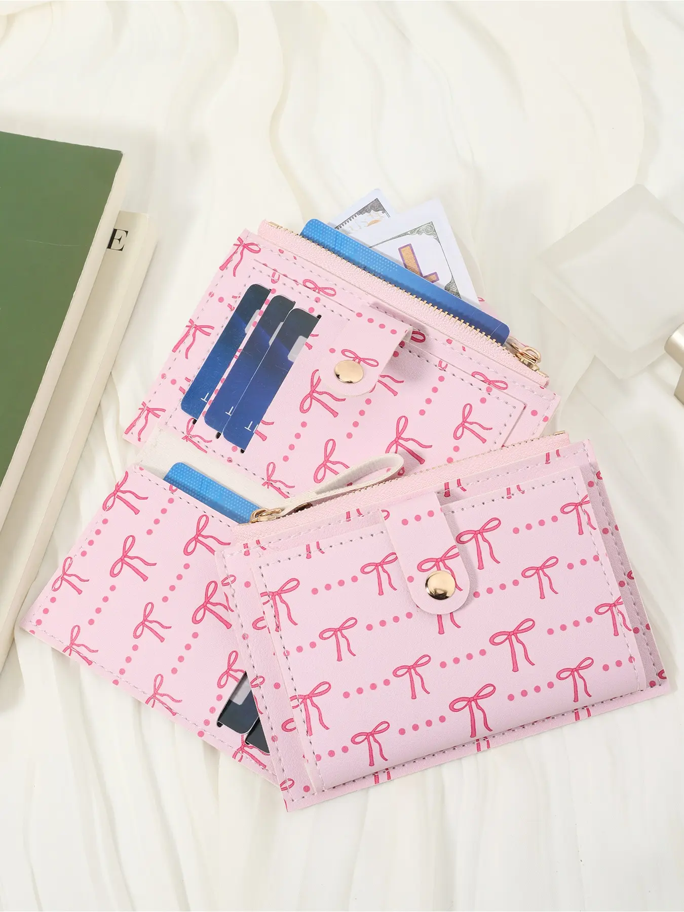 Card holder ultra-thin, lightweight, portable cash, ID card, credit card, coin pocket wallet, credit card storage bag, multi card holder, Credit card organizer, very suitable for outdoor activities, travel