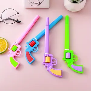 4/8Pcs Revolver Shape Creative Rotary Pen Cute Prize Signature Ballpoint Pen