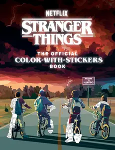 Stranger Things: The Official Color-With-Stickers Book -- Random House Worlds - Paperback