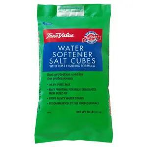 US Salt 189379 40 lbs True Value Water Conditioning Salt Pellet with Rust