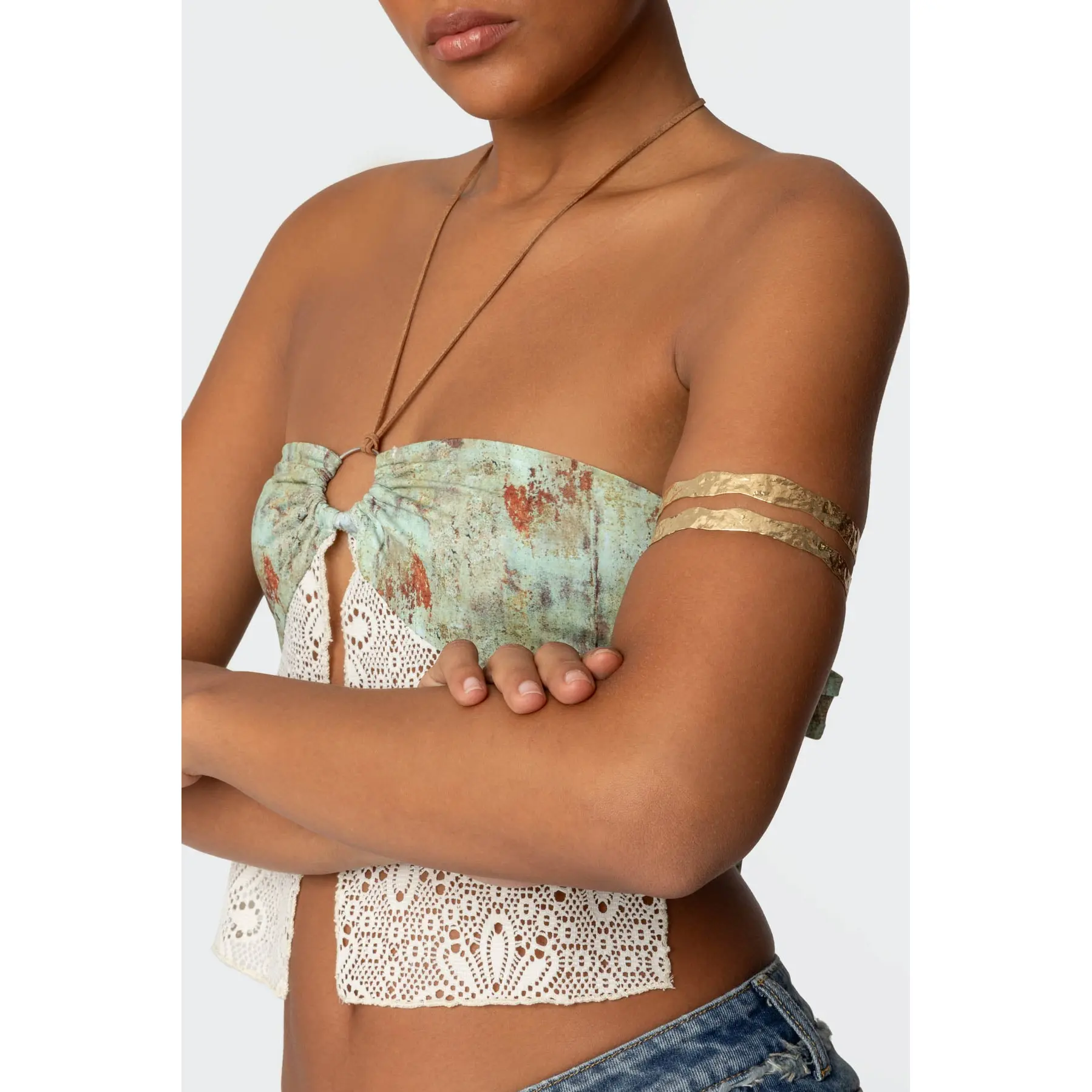 Wavy Arm Cuff
