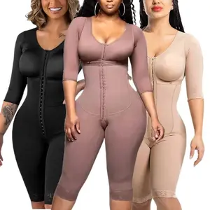 2026 New High Quality High Compression Bodysuit | Postoperative Postpartum Fat Reduction Arm Shaping Waist Fat Reduction Shapewear | Colombian Full Body Shaper
