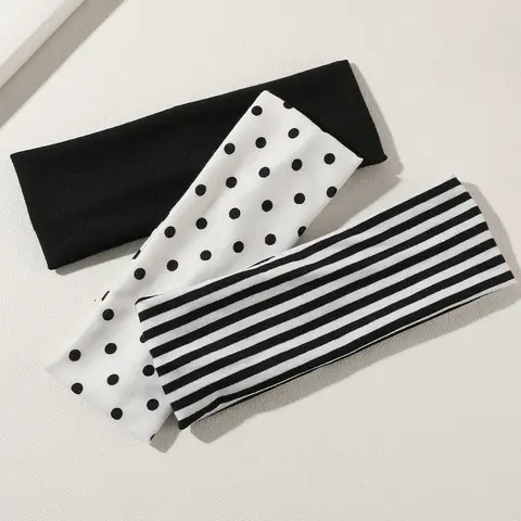 Women's Fabric Sports Headbands, Running Sweatband Set, Fitness Hair Band for Outdoor Activities, Comfortable & Breathable Design, Training Headbands