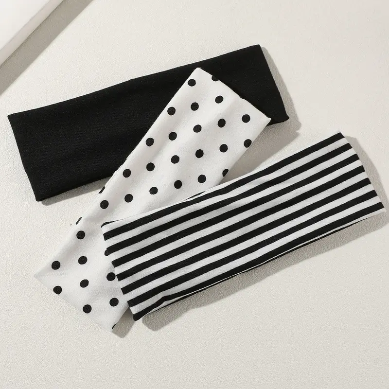 Women's Fabric Sports Headbands, Running Sweatband Set, Fitness Hair Band for Outdoor Activities, Comfortable & Breathable Design, Training Headbands