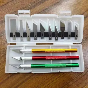 13-Piece Metal Carving Pen Set for Art, Engraving and DIY Precision Tools, Anti-Slip Design for Cutting and Repair Projects, Carving Tools Kit