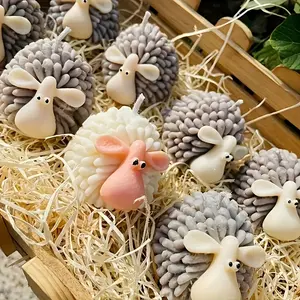 Sheep Silicone Mold DIY Candle Scented Soap Diffuser Stone Resin Drop Glue Making Tool, Craft Supplies for Home Decor & Gift Ideas, Handmade Gifts