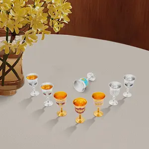 Exquisite Zinc Alloy Wine Goblet - Premium Quality Goblet for Fine Wine Tasting