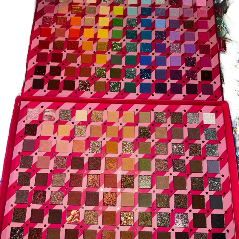 yeshadow Shimmer palette Eyeshadow Palette The Biggest Eyeshadow 192 Colors Very Pigmented Makeup Palette with Vibrant Glitter Effects and Rich Pigmentation Options cruelty-free Eyeshadows Facial glam exotic eyeshadow