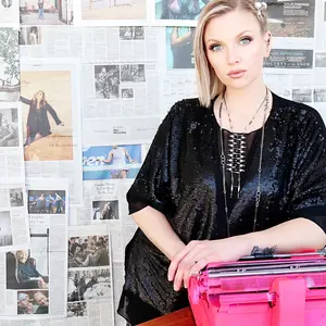 Ida Lavalier Necklace Sterling Silver & Stainless Steel