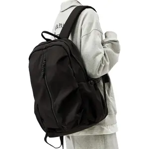Simple School Backpack For Women Men Waterproof College Backpack High School Bookbag For Teens Boys Girls Lightweight Casual Daypack Travel Backpack School Use 45x17x32cm 24L Capacity