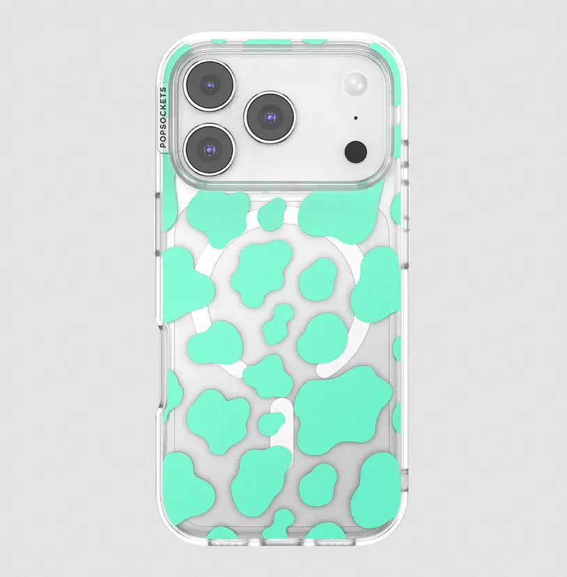 popsockets Turquoise Cow Cow  iPhone 17 Pro MagSafe Case