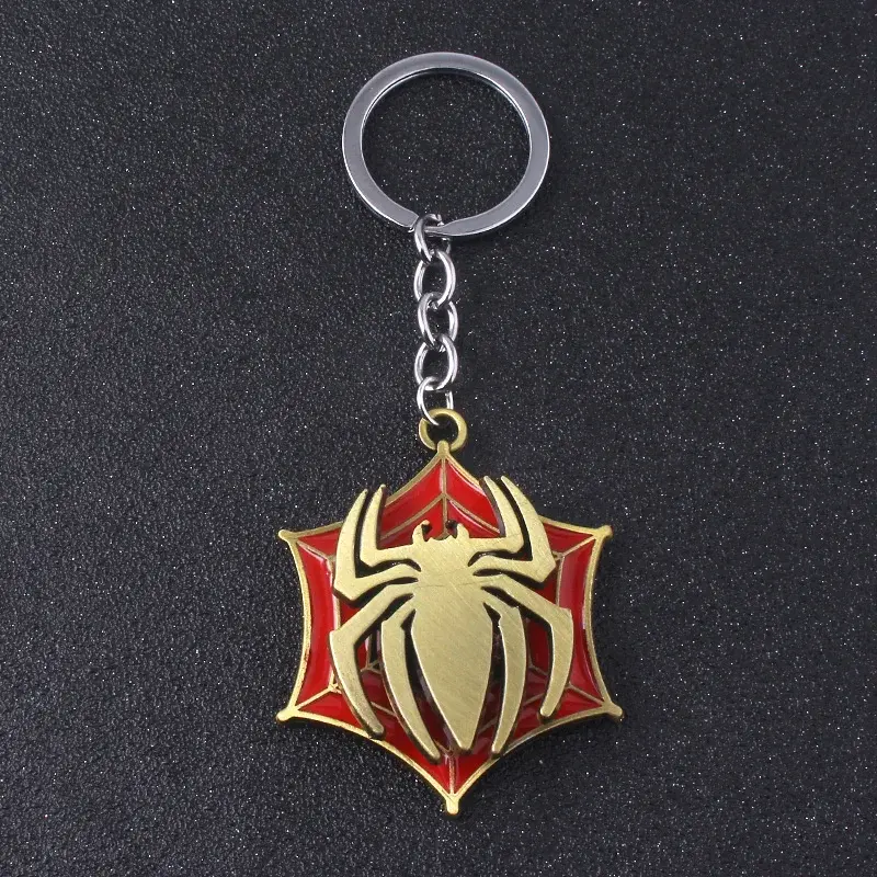 Spider Keychain Creative Spider Keyring Cosplay Props Handsome for Men Women Backpack Jewelry