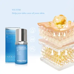 VICLYTRIB5 Pure Hyaluronic Acid Serum for Face, Vitamin B5 + Hyaluronic Acid + Madecassoside, Hydrating Serum Visibly Plumps Skin, Sensitive Skin Safe, Anti Aging, Oil-Free Hydrate Daily Moisture