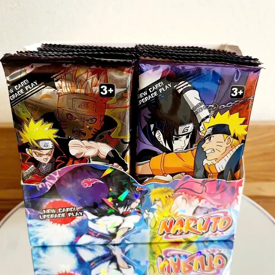 320 Naruto Anime Collectible Cards – Full Booster Box with 40 Packs, Great Gift for Naruto Lovers and Card Collectors