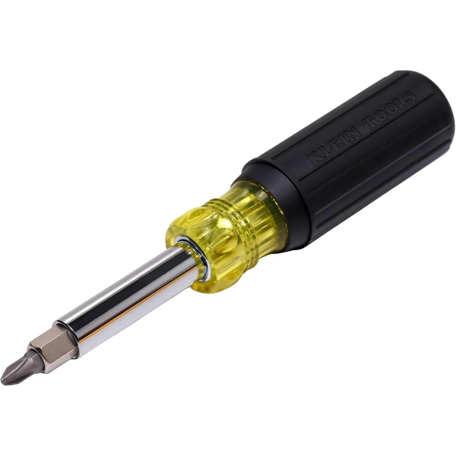 Tools 32500 11-in-1 Screwdriver/Nut Driver Set, 8 Bits (Phillips, Slotted, Torx, Square), 3 Nut Driver Sizes, Cushion Grip Handle
