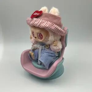 Doll Accessories 2026 Upgraded Plushie Car Seat – Secure Doll Holder (10–17cm) | No More Flying Plushies | Buy 1 Get 4 FREE Accessories